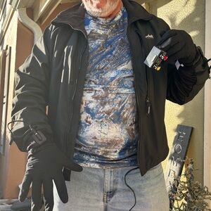 🏍️ Men’s Powerlet Heated Jacket with Gloves Sz XXL